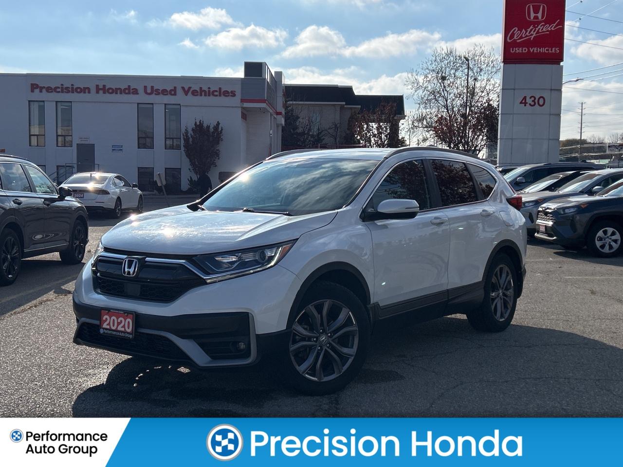 2020 Honda CR-V Sport CarPlay Rear Cam Sunroof Heated Seats Photo0