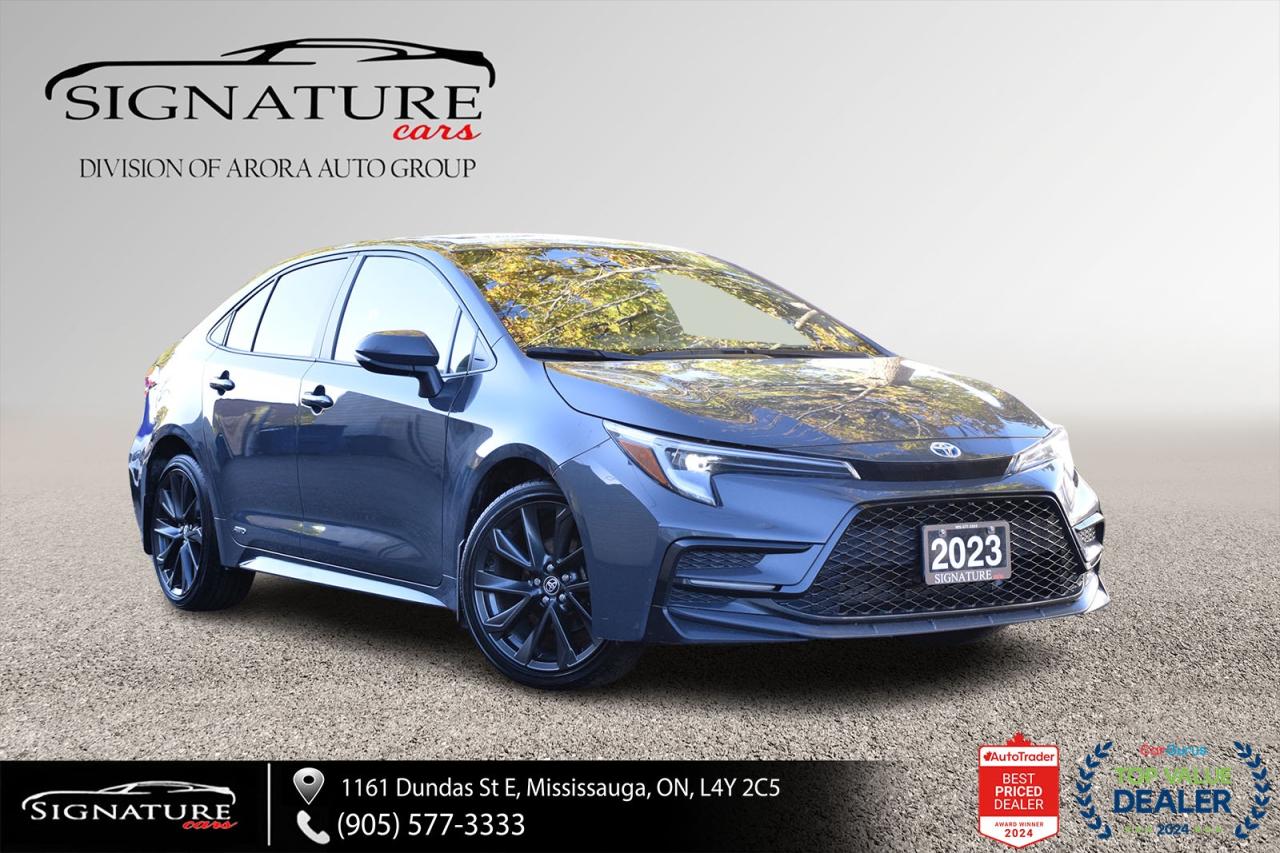 2023 Toyota Corolla Hybrid SE AWD / NO ACCIDENT / SUNROOF / CARPLAY / BSM Photo0