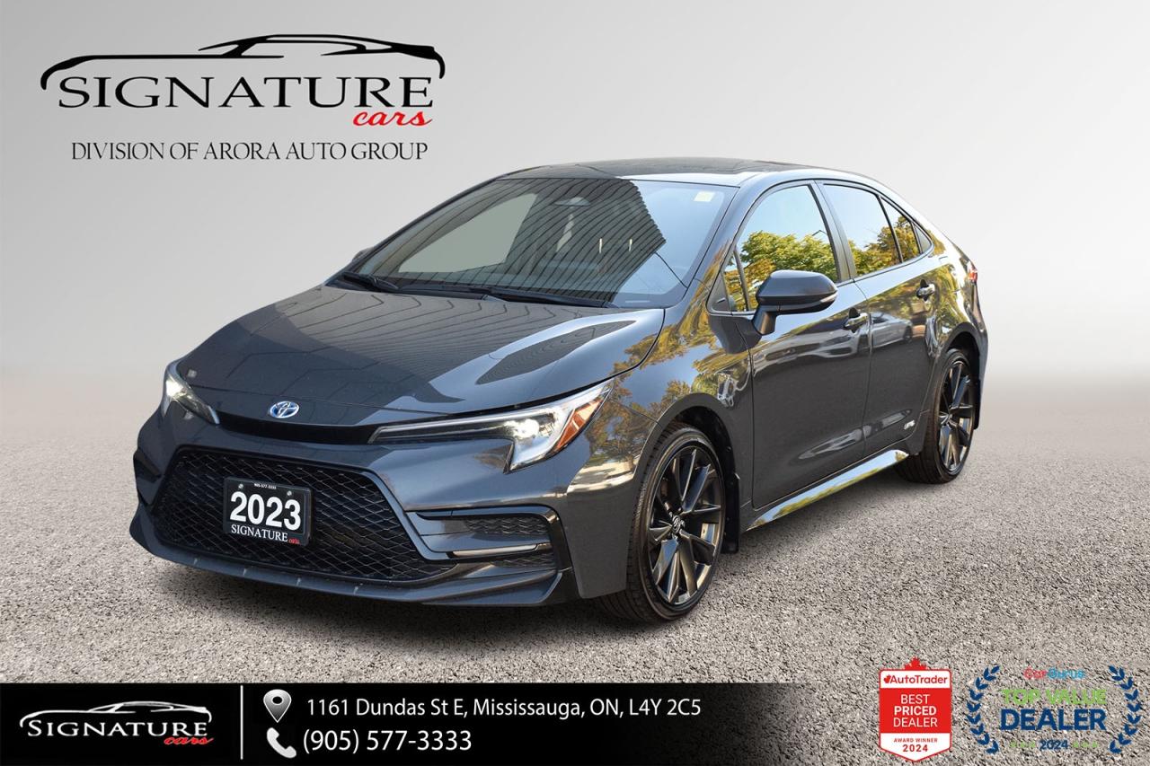 2023 Toyota Corolla Hybrid SE AWD No Accident Sunroof Carplay BSM Photo
