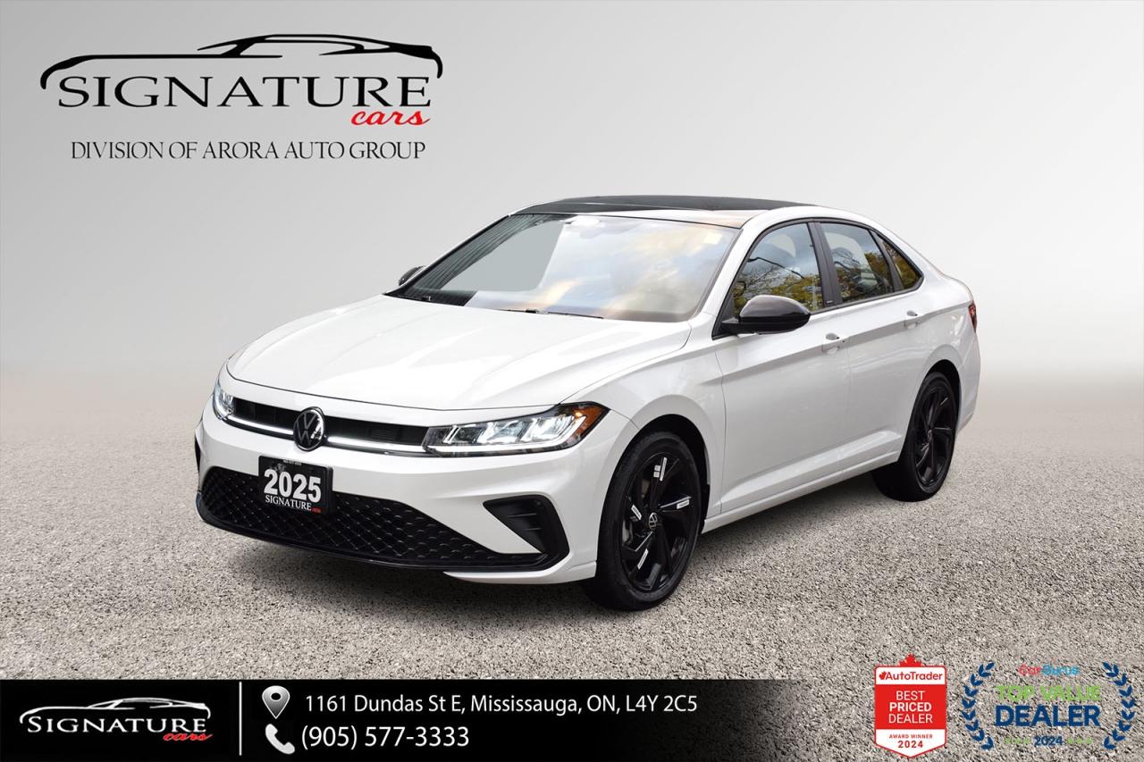 2025 Volkswagen Jetta Comfortline Sport Pkg Clean Carfax Sunroof Ambient Photo