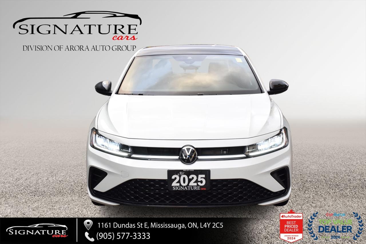 2025 Volkswagen Jetta Comfortline Sport Pkg Clean Carfax Sunroof Ambient Photo