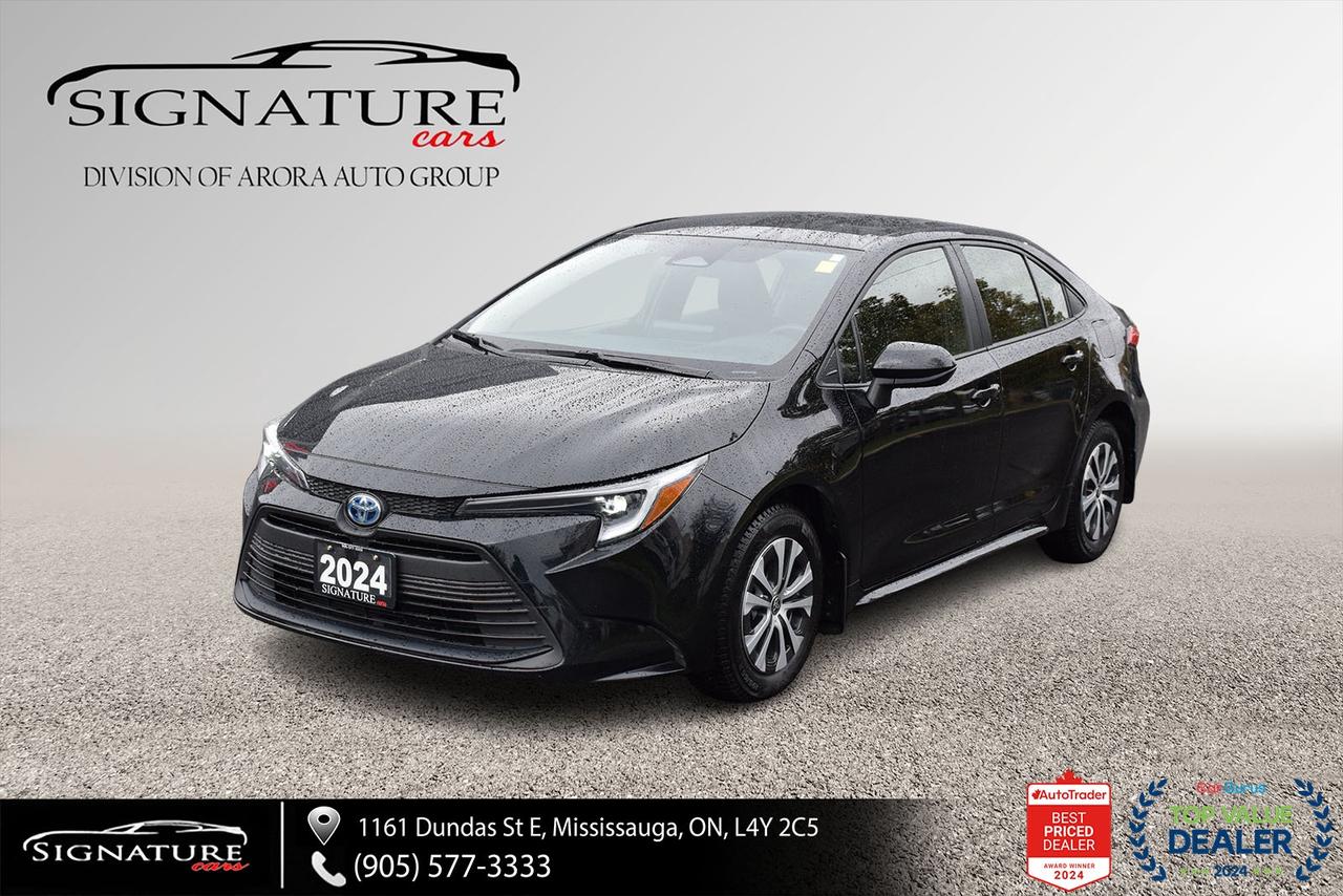 2024 Toyota Corolla Hybrid LE No Accident Carplay BSM Htd Seats Alloy Photo