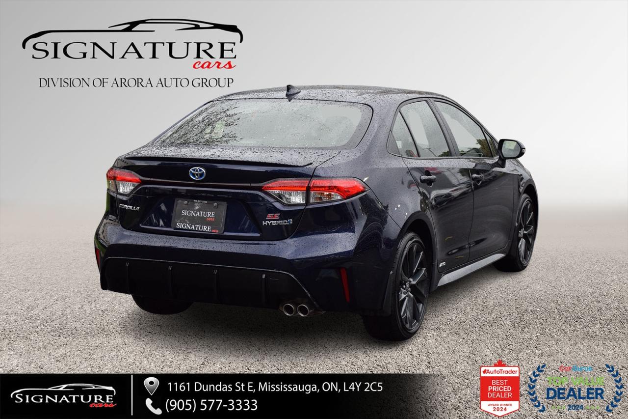 2024 Toyota Corolla Hybrid SE AWD / NO ACCIDENT / SUNROOF / CARPLAY / BSM Photo3