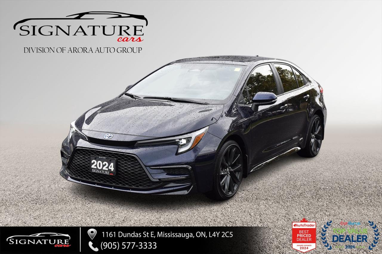 2024 Toyota Corolla Hybrid SE AWD / NO ACCIDENT / SUNROOF / CARPLAY / BSM Photo