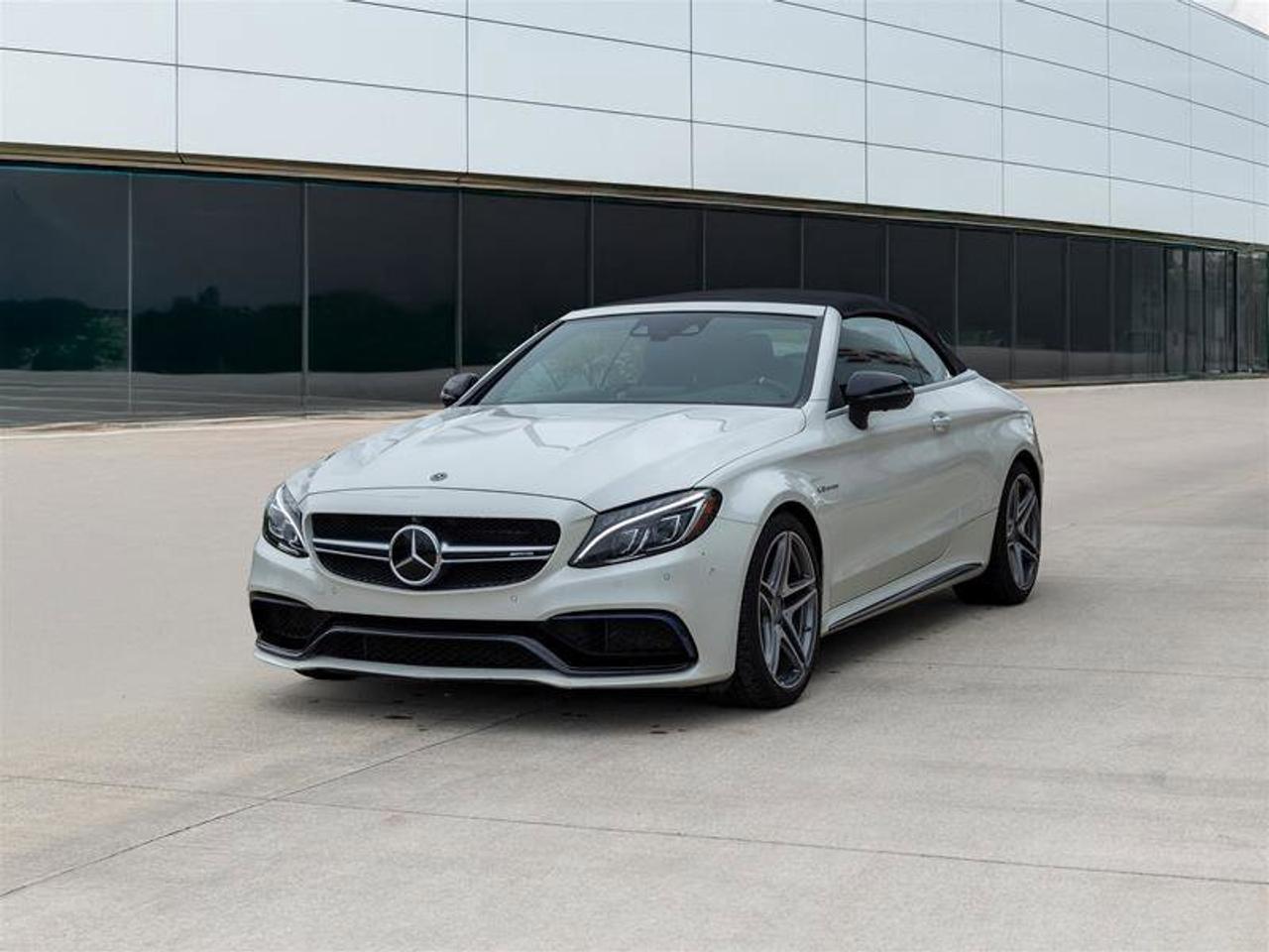 2018 Mercedes-Benz C-Class AMG C 63 S White Photo