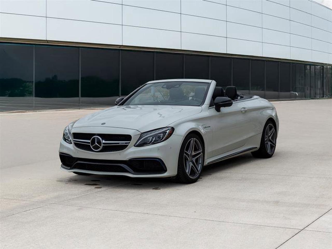 2018 Mercedes-Benz C-Class AMG C 63 S White Photo