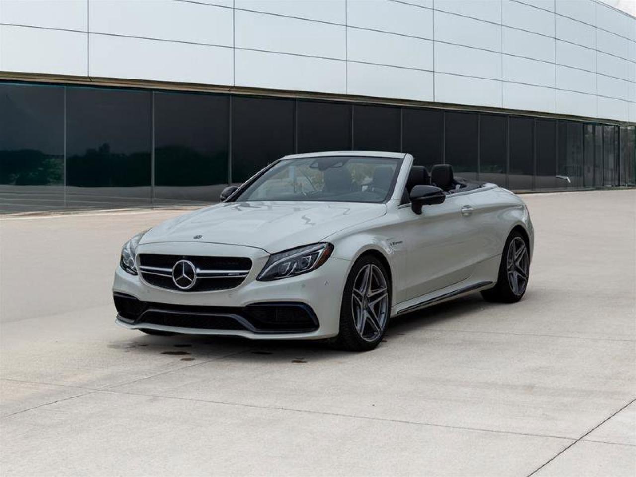 2018 Mercedes-Benz C-Class AMG C 63 S White Photo3