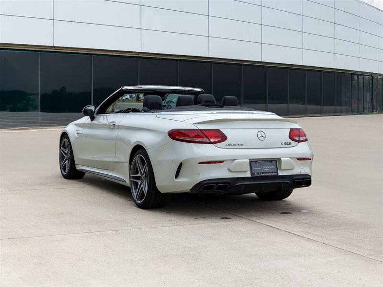 2018 Mercedes-Benz C-Class AMG C 63 S White Photo