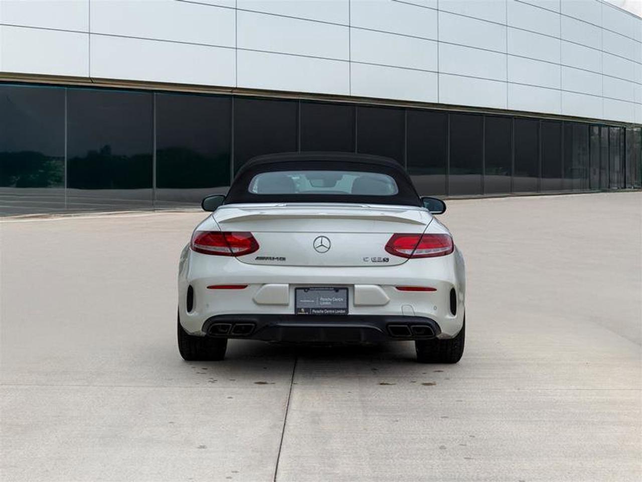 2018 Mercedes-Benz C-Class AMG C 63 S White Photo