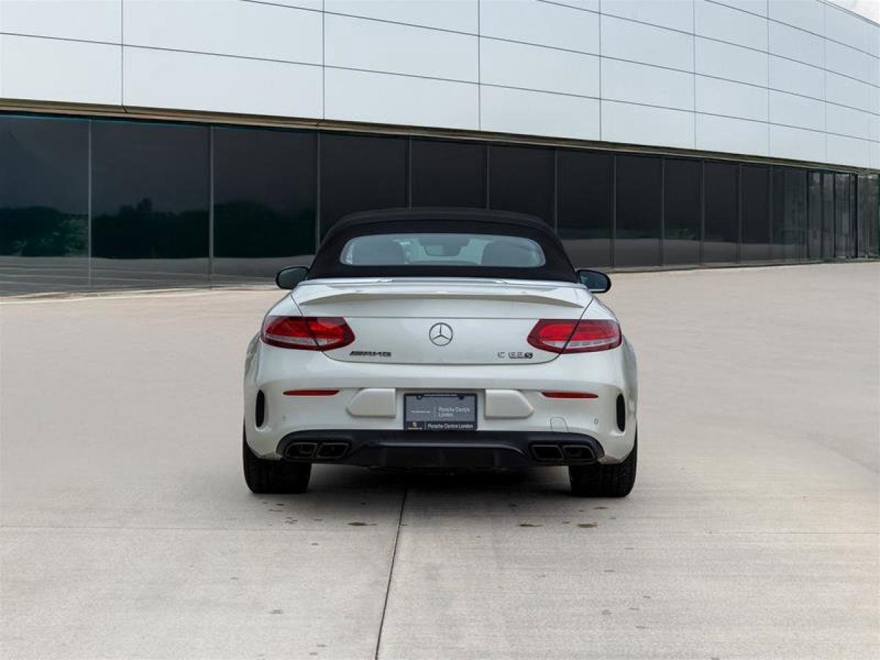 2018 Mercedes-Benz C-Class AMG C 63 S White Photo