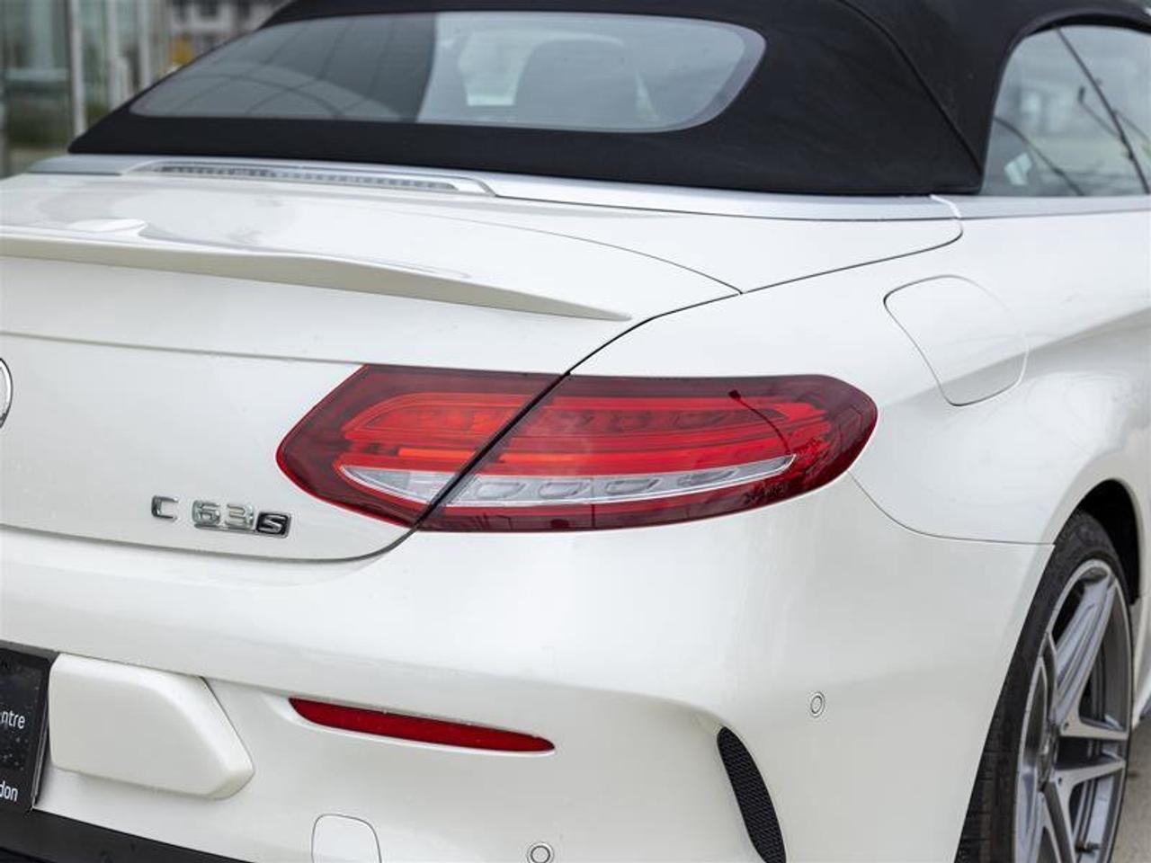 2018 Mercedes-Benz C-Class AMG C 63 S White Photo