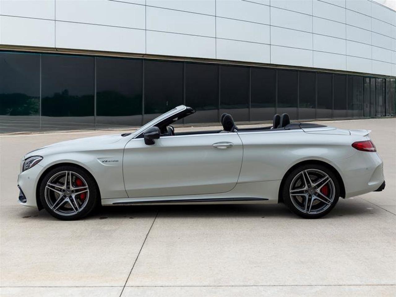 2018 Mercedes-Benz C-Class AMG C 63 S White Photo