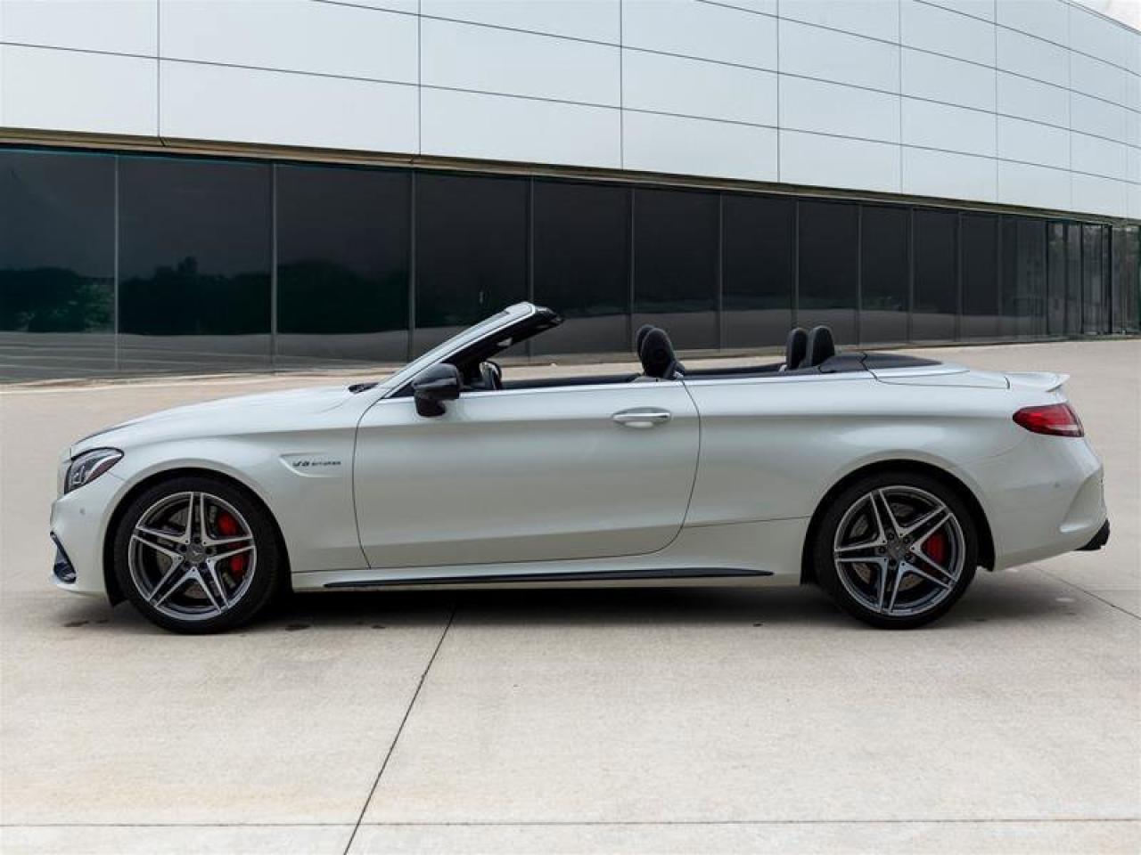 2018 Mercedes-Benz C-Class AMG C 63 S White Photo