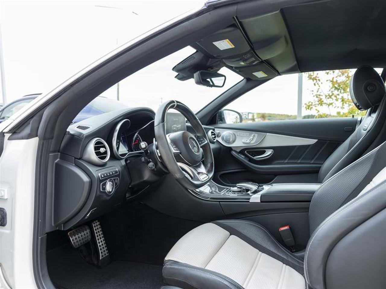 2018 Mercedes-Benz C-Class AMG C 63 S White Photo