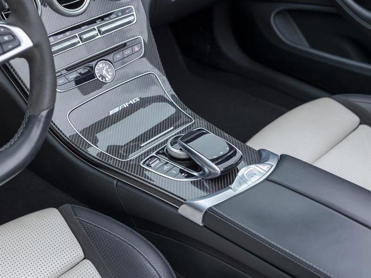 2018 Mercedes-Benz C-Class AMG C 63 S White Photo
