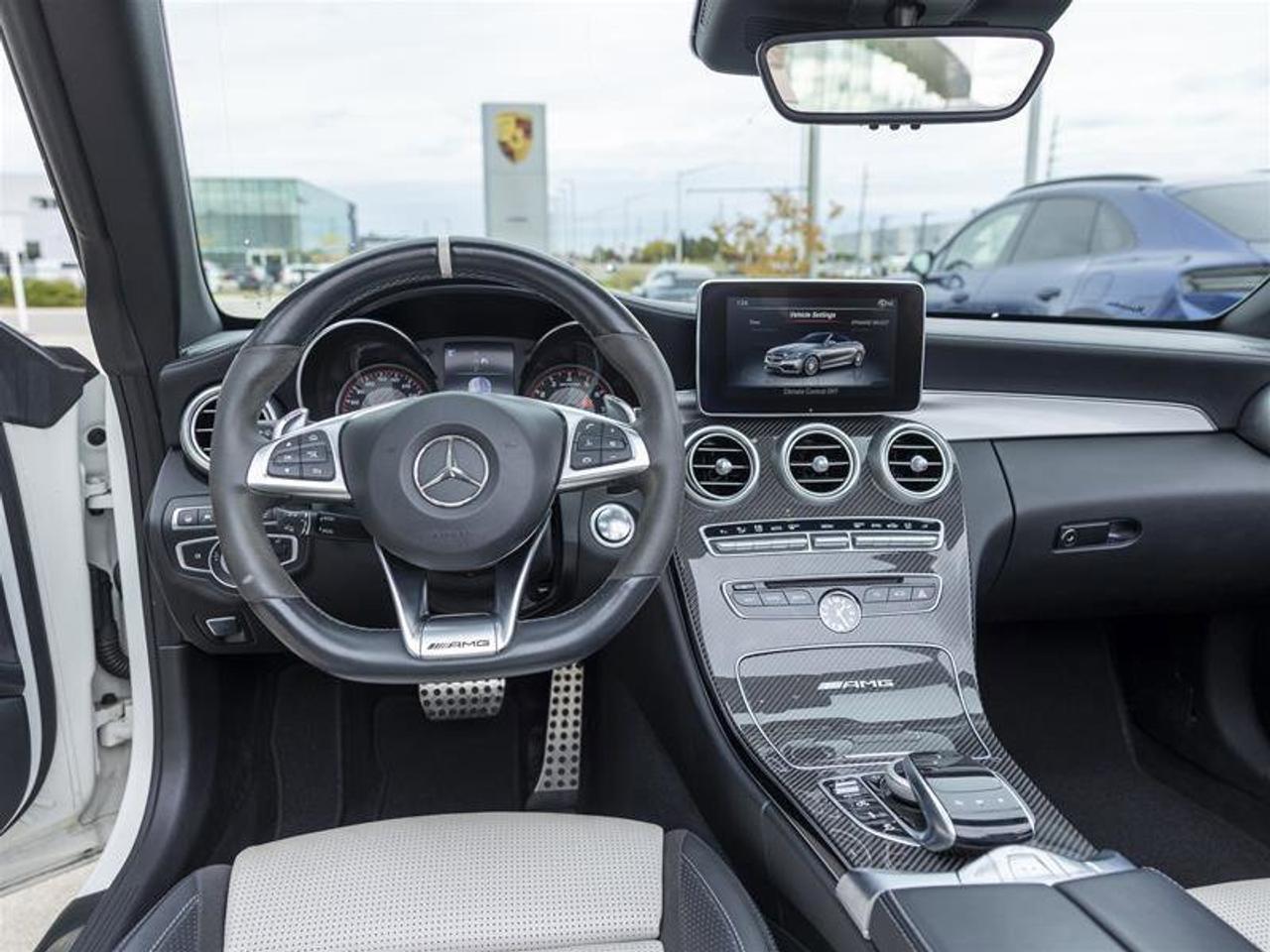 2018 Mercedes-Benz C-Class AMG C 63 S White Photo