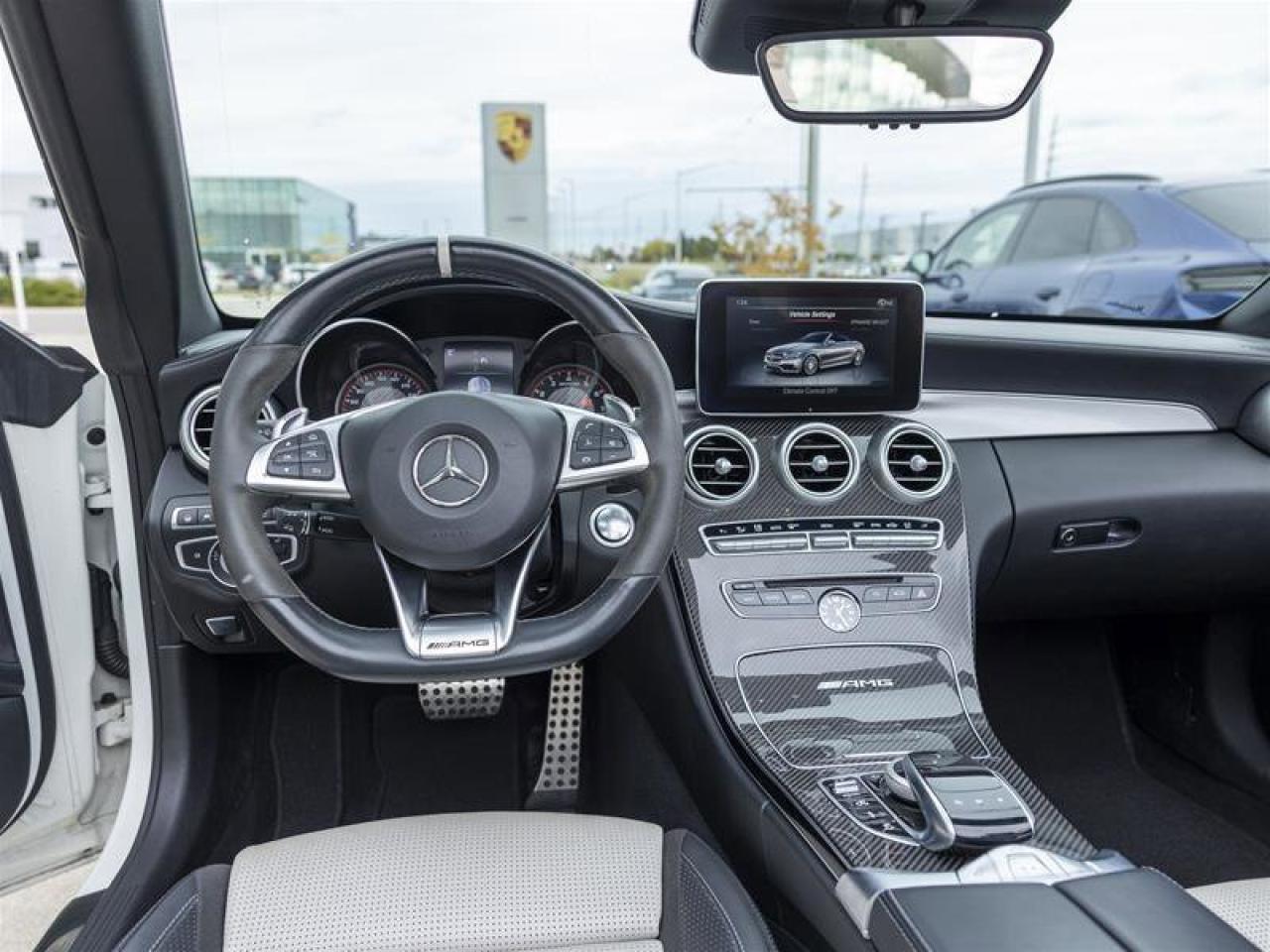 2018 Mercedes-Benz C-Class AMG C 63 S White Photo