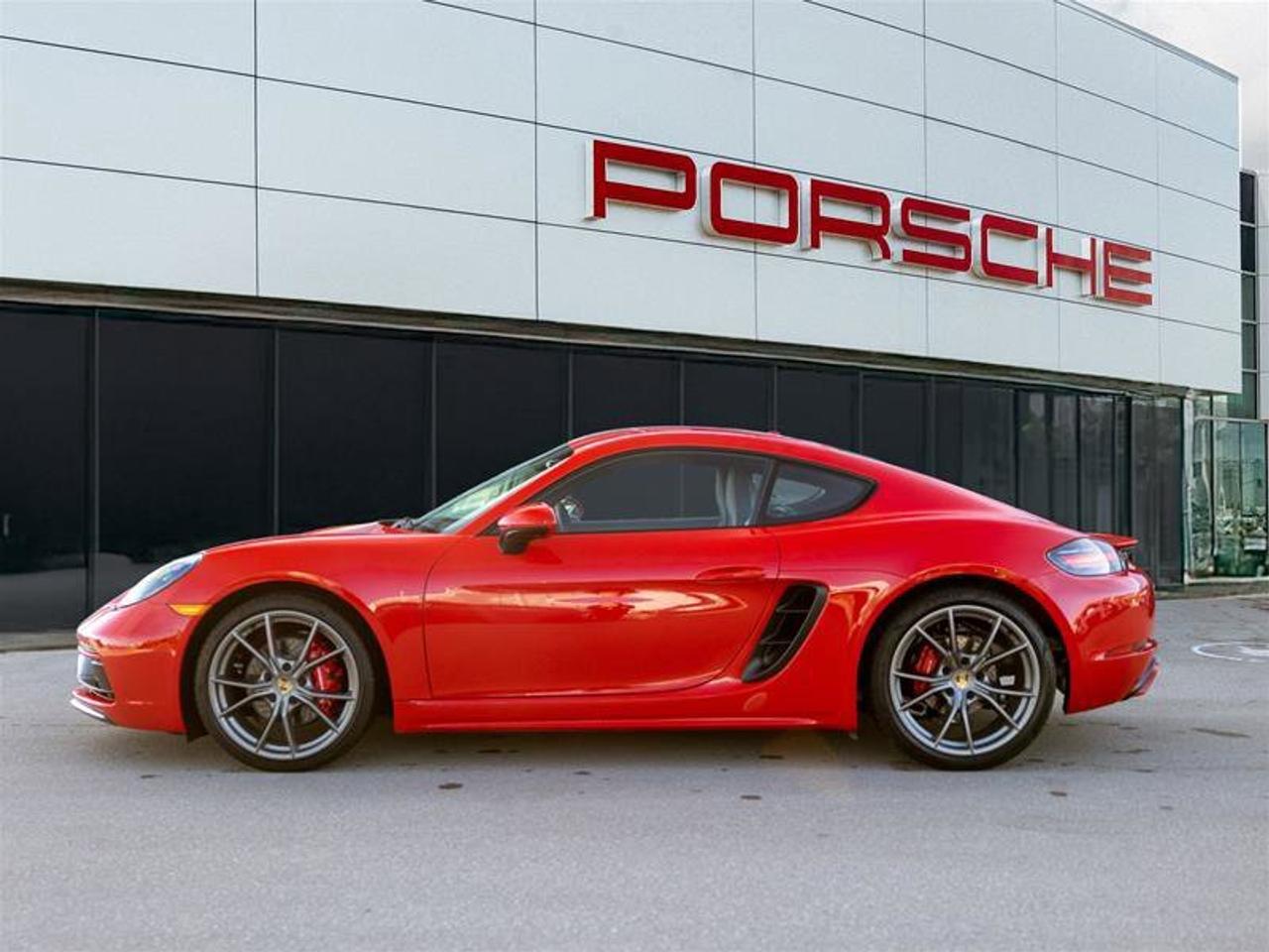 2024 Porsche 718 Cayman S Red Photo2