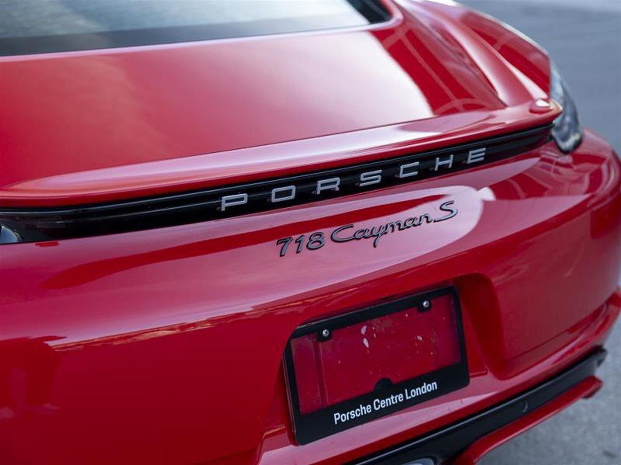2024 Porsche 718 Cayman S Red Photo