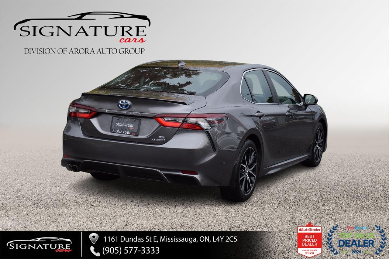 2022 Toyota Camry HYBRID SE / NO ACCIDENT / SUNROOF / LEATHER /CARPLAY/BSM Photo3