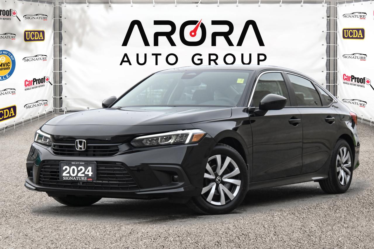 2024 Honda Civic LX / NO ACCIDENT / CARPLAY / REAR CAMERA / RADIO Photo3