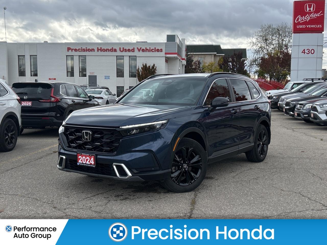 2024 Honda CR-V Hybrid Touring Leather  Navigation  Sunroof  CarPlay Photo0