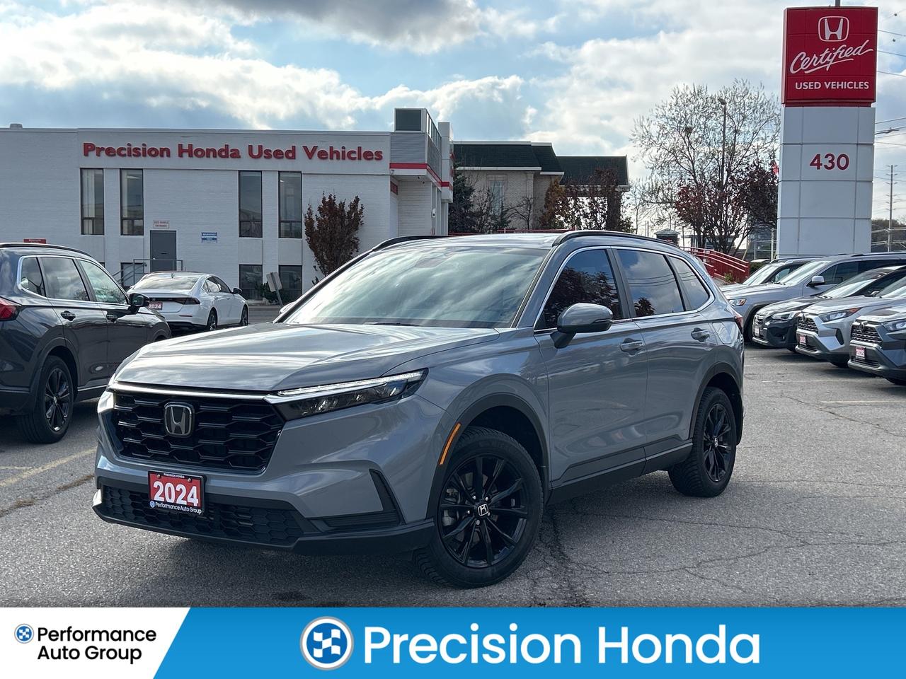 2024 Honda CR-V Sport CarPlay Rear Cam Sunroof Heated Seats Photo0