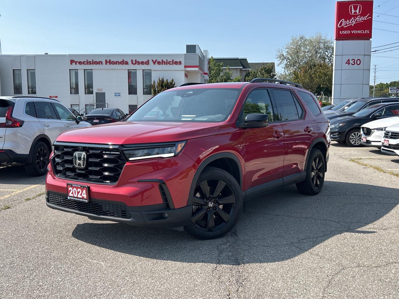 2024 Honda Pilot Black Edition Navigation Sunroof Cool/heated seats Photo
