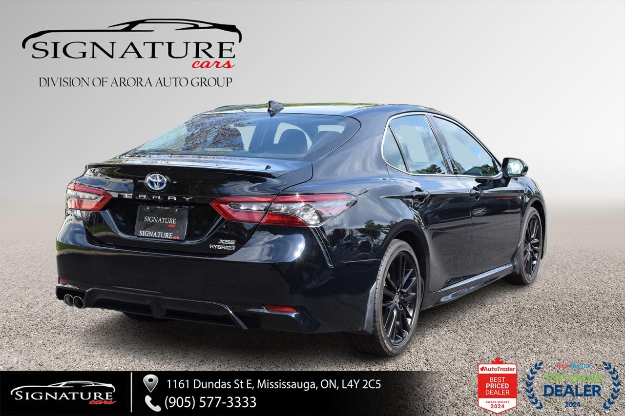 2022 Toyota Camry HYBRID XSE / NO ACCIDENT /SUNROOF /LEATHER / CARPLAY/BSM Photo