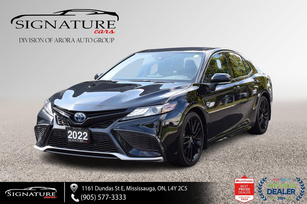 2022 Toyota Camry HYBRID XSE / NO ACCIDENT /SUNROOF /LEATHER / CARPLAY/BSM Photo