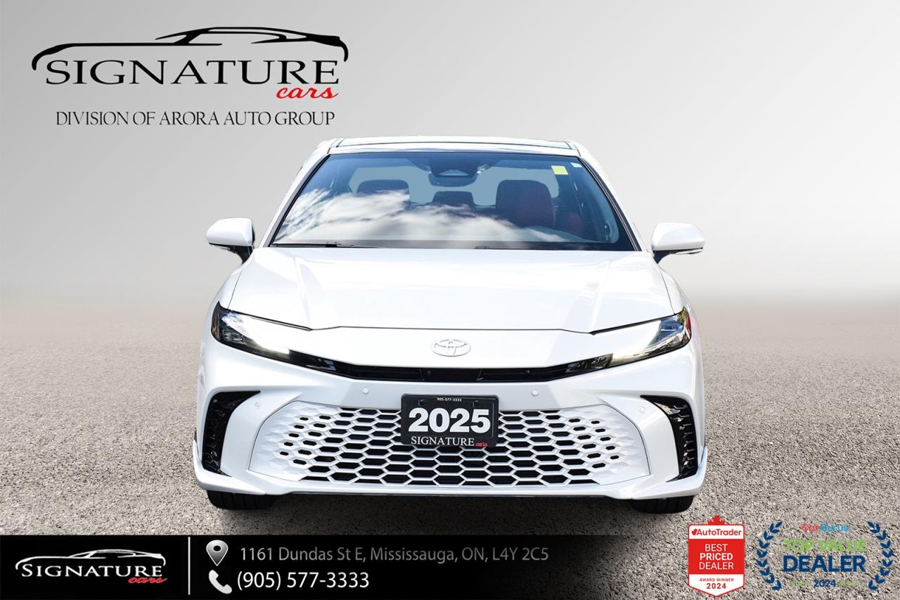 2025 Toyota Camry HYBRID XSE AWD Clean Carfax Red Interior Moonroof Photo