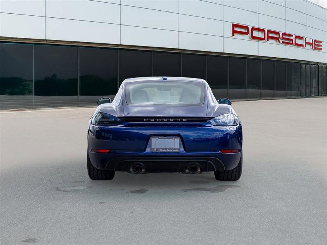 2025 Porsche 718 Cayman GTS 4.0 Blue Photo