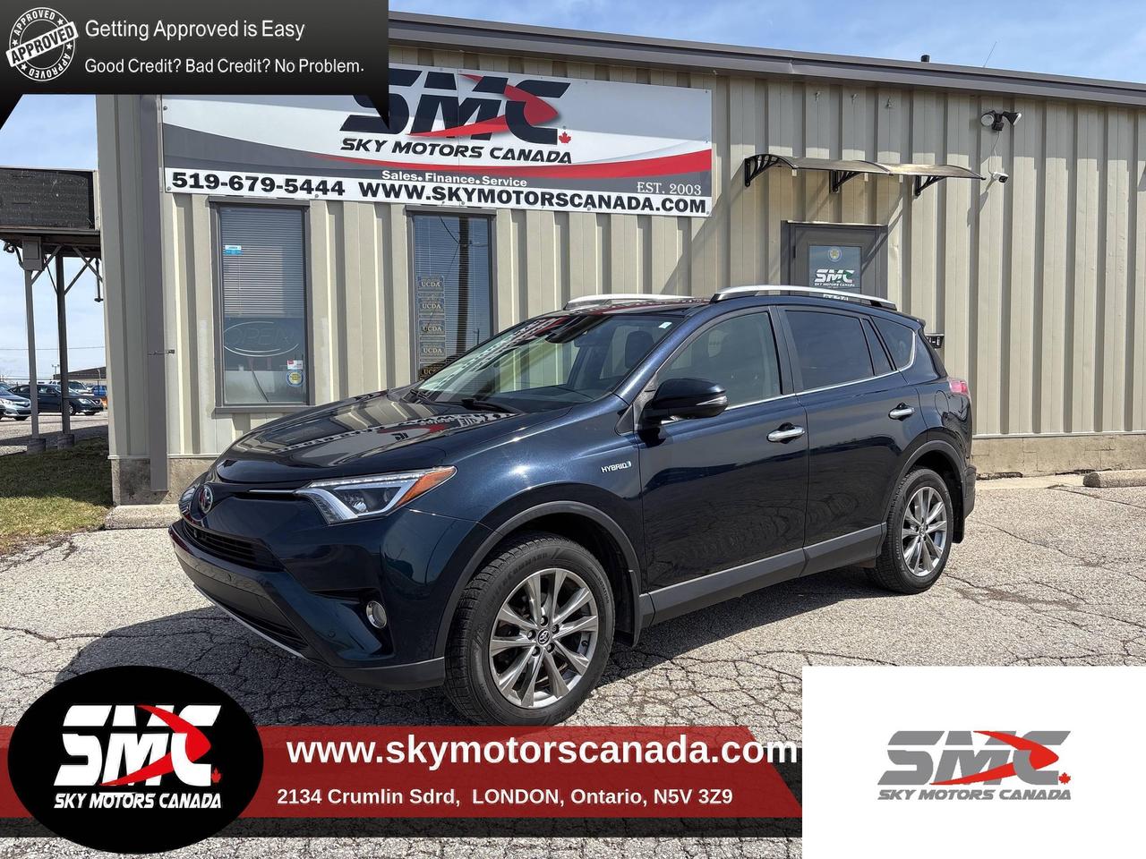2018 Toyota RAV4 Hybrid Limited, Nav, adapt.  cruise, 360 camera Photo0