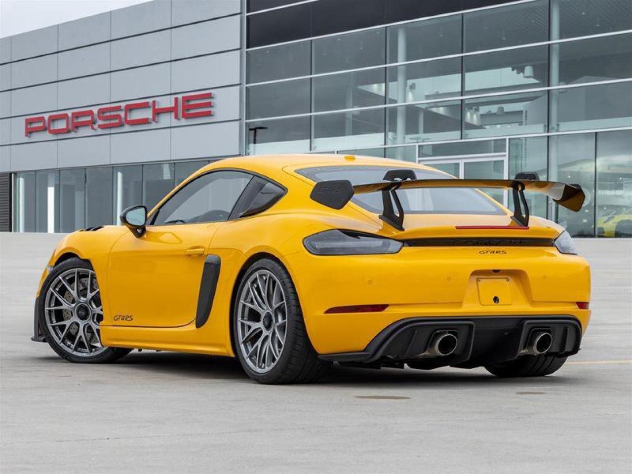 2023 Porsche 718 Cayman GT4 RS CPO Paint to Sample Weissach Package Forged Photo3