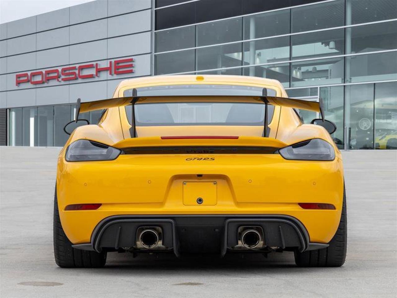 2023 Porsche 718 Cayman GT4 RS CPO Paint to Sample Weissach Package Forged Photo4