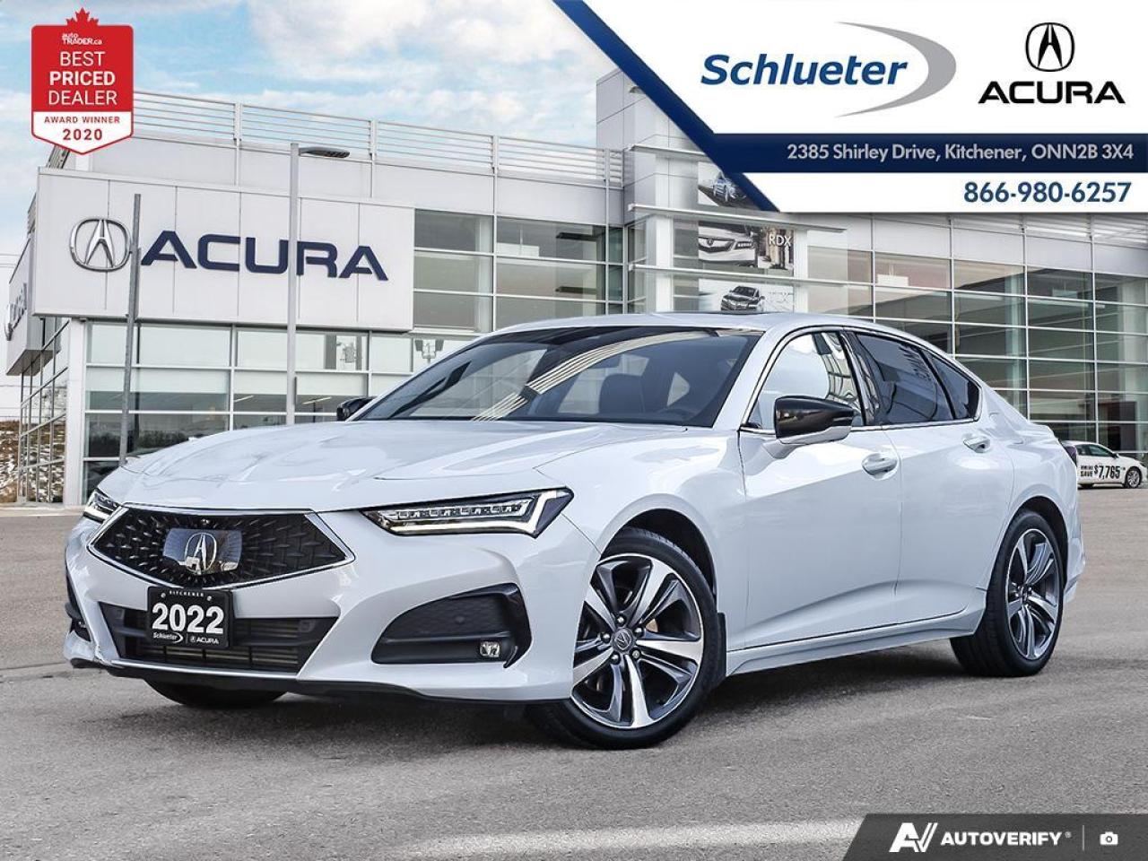 2022 Acura TLX Platinum Elite SH-AWD - 1 Owner! Photo0