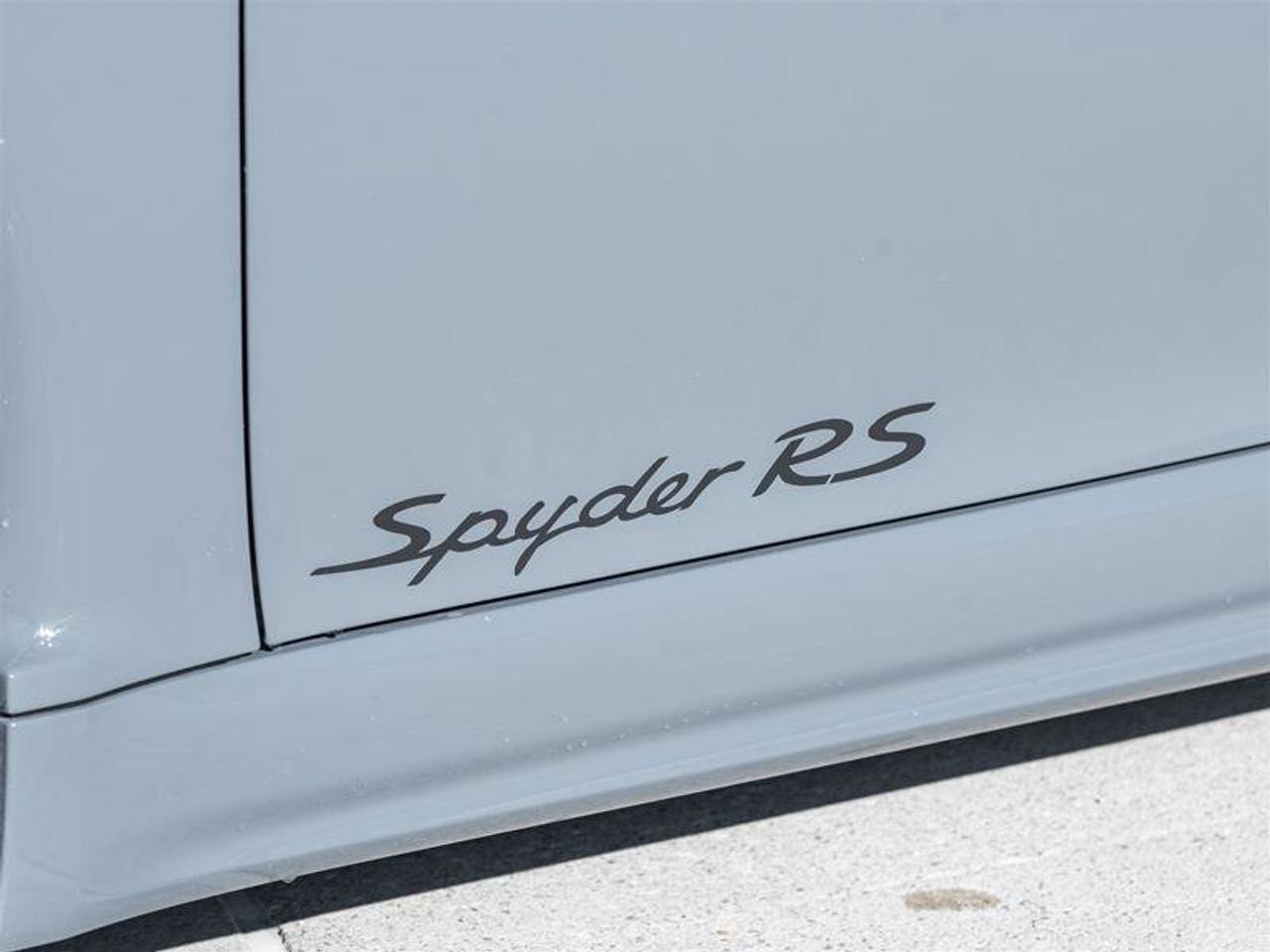 2025 Porsche 718 Spyder RS Roadster CPO Porsche Ceramic Composite Brakes F Photo