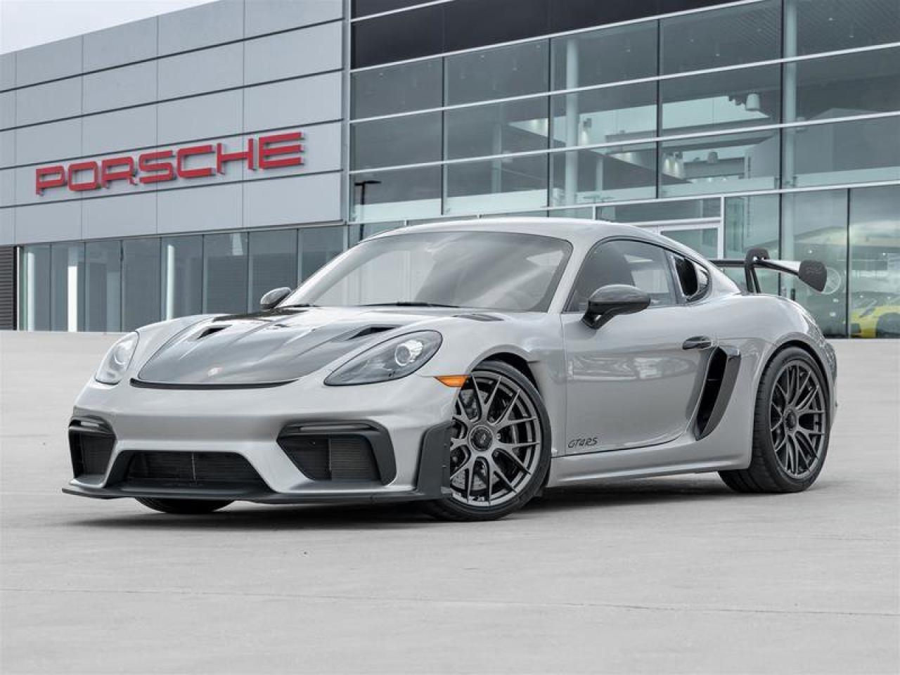 2025 Porsche 718 Cayman GT4 RS Coupe CPO Magnesium Wheels Front Axle Lift Photo0
