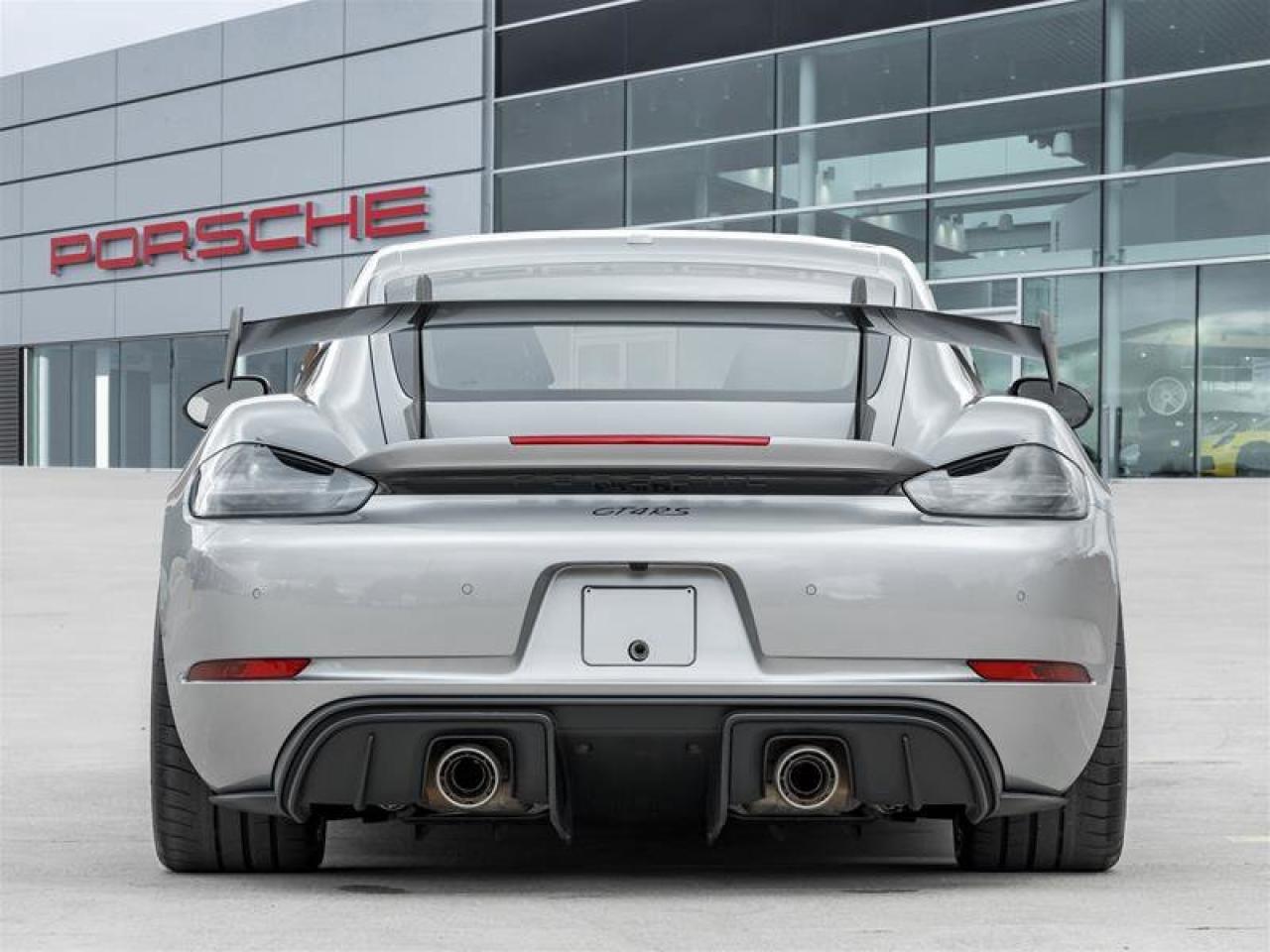 2025 Porsche 718 Cayman GT4 RS Coupe CPO Magnesium Wheels Front Axle Lift Photo