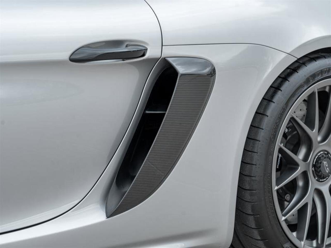 2025 Porsche 718 Cayman GT4 RS Coupe CPO Magnesium Wheels Front Axle Lift Photo