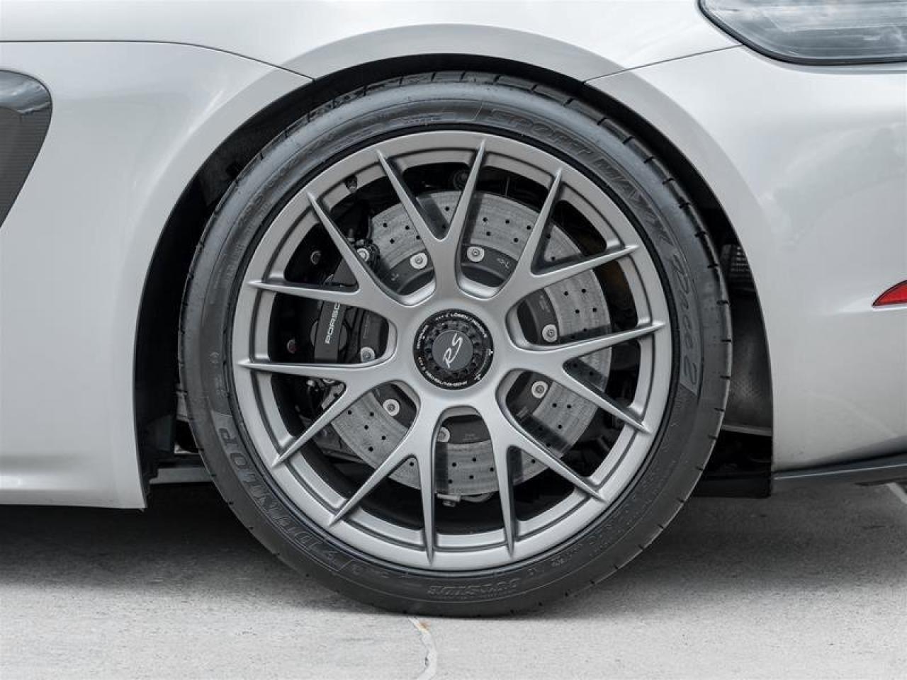 2025 Porsche 718 Cayman GT4 RS Coupe CPO Magnesium Wheels Front Axle Lift Photo