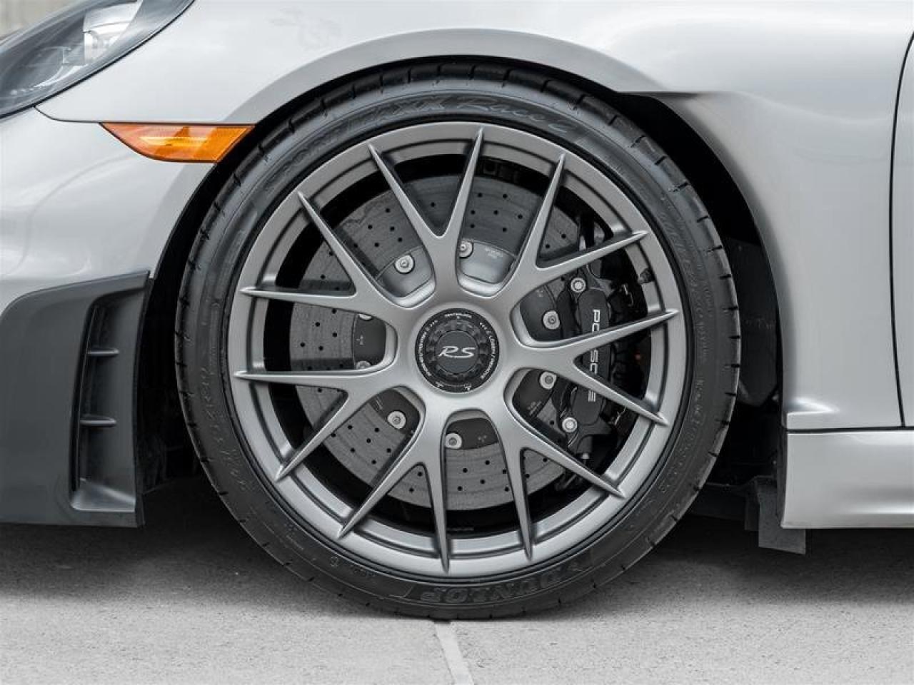 2025 Porsche 718 Cayman GT4 RS Coupe CPO Magnesium Wheels Front Axle Lift Photo