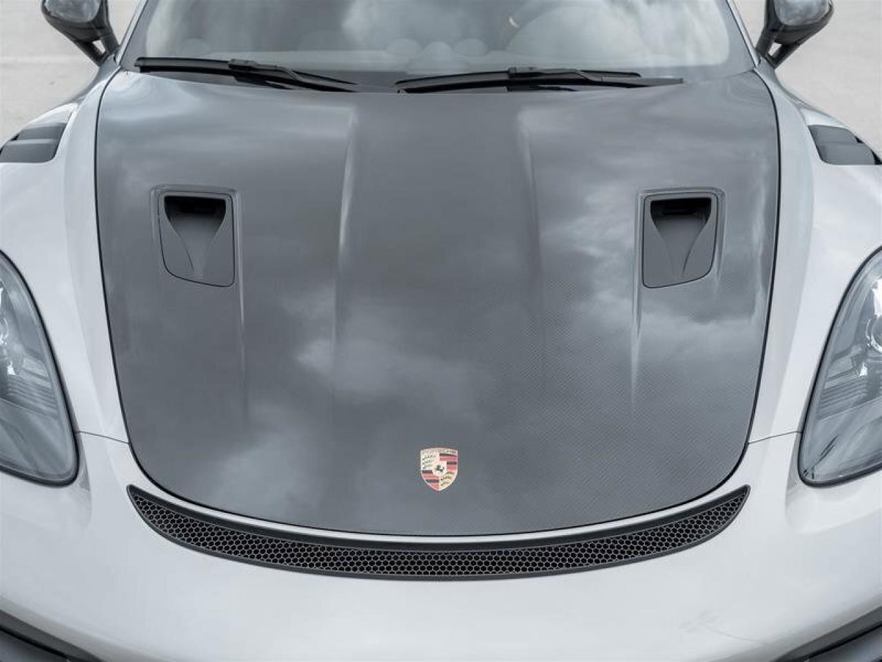 2025 Porsche 718 Cayman GT4 RS Coupe CPO Magnesium Wheels Front Axle Lift Photo