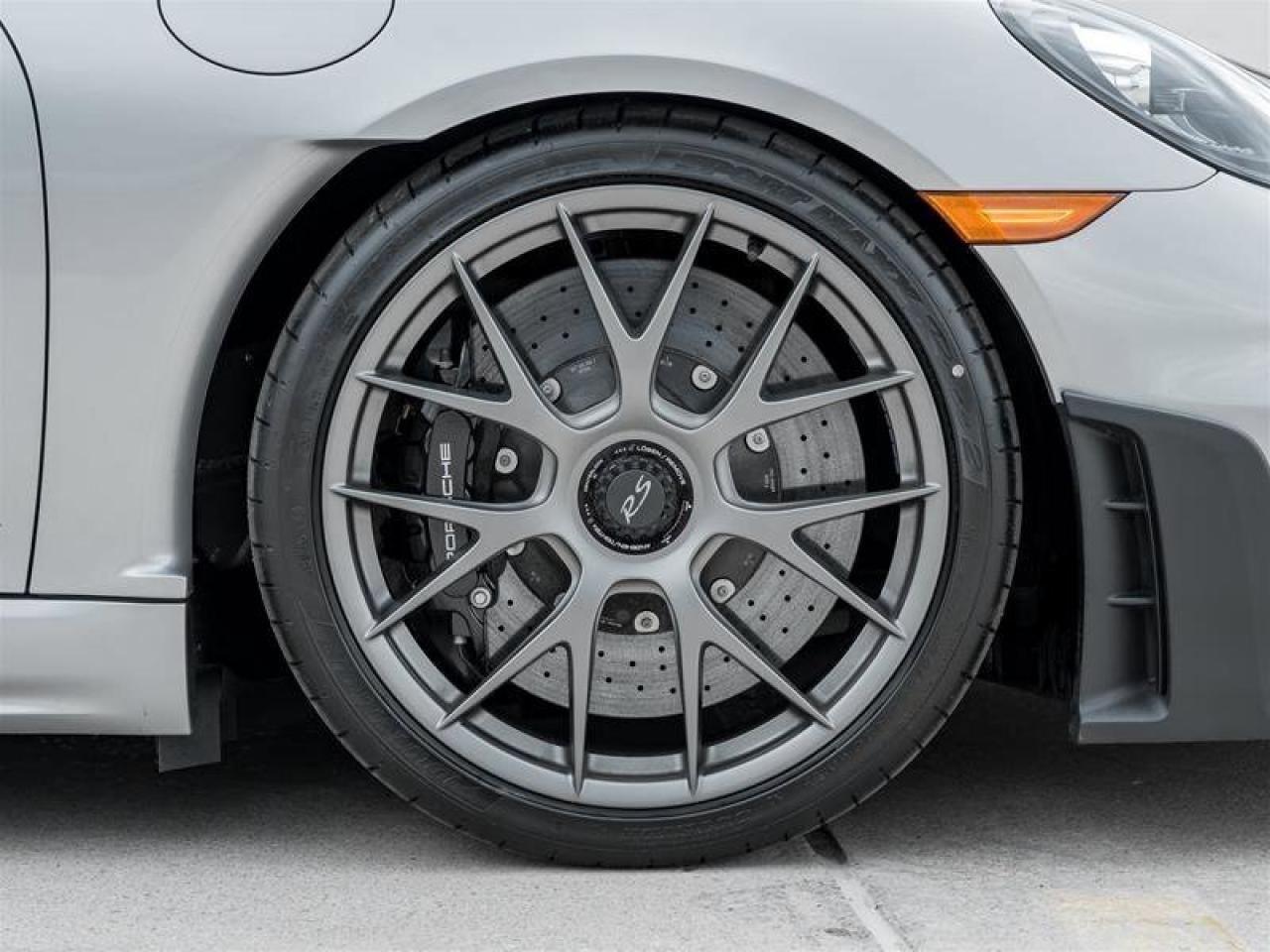 2025 Porsche 718 Cayman GT4 RS Coupe CPO Magnesium Wheels Front Axle Lift Photo