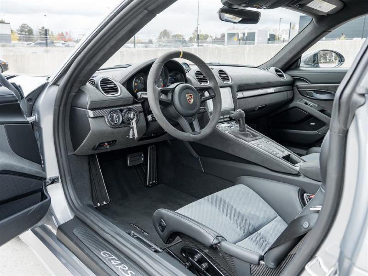 2025 Porsche 718 Cayman GT4 RS Coupe CPO Magnesium Wheels Front Axle Lift Photo