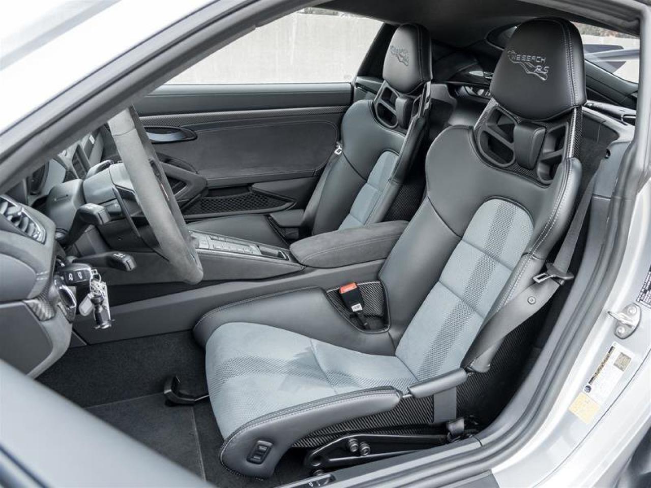 2025 Porsche 718 Cayman GT4 RS Coupe CPO Magnesium Wheels Front Axle Lift Photo