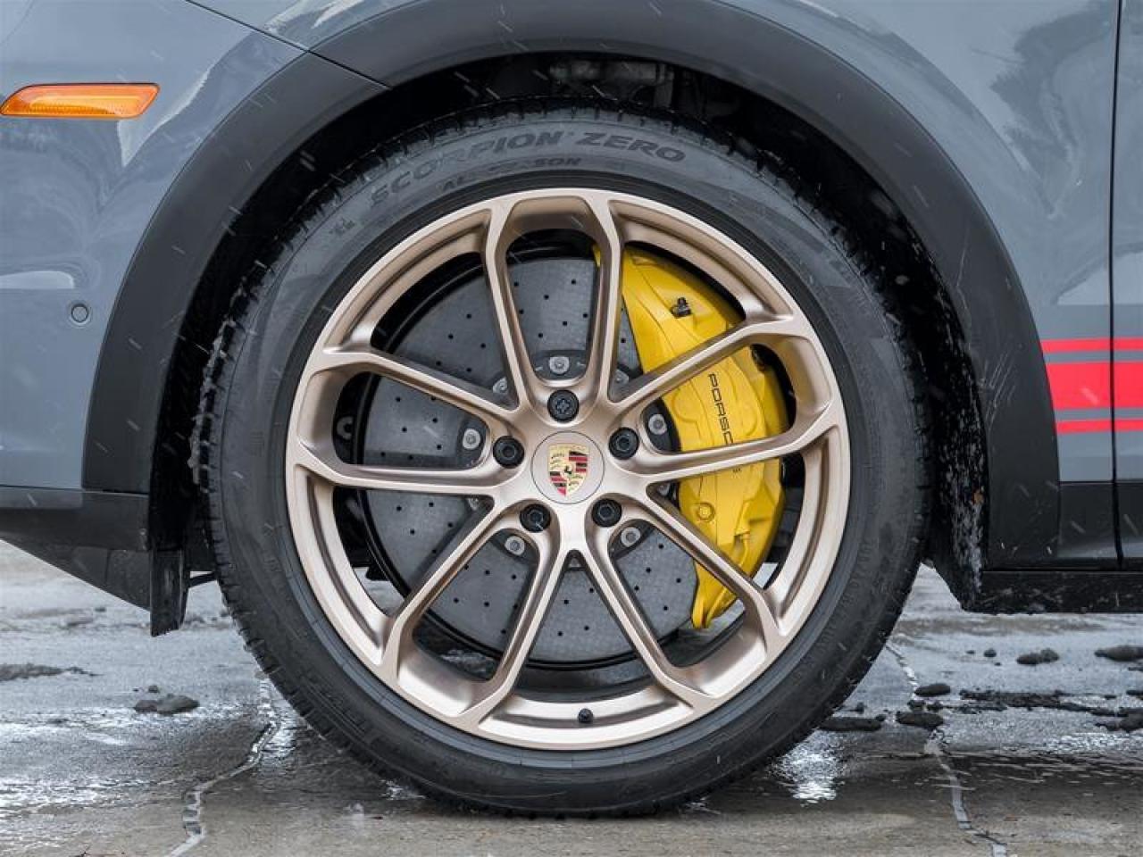 2024 Porsche Cayenne Turbo GT Coupe AWD CPO Bespoke Door-Sill Guards in Photo