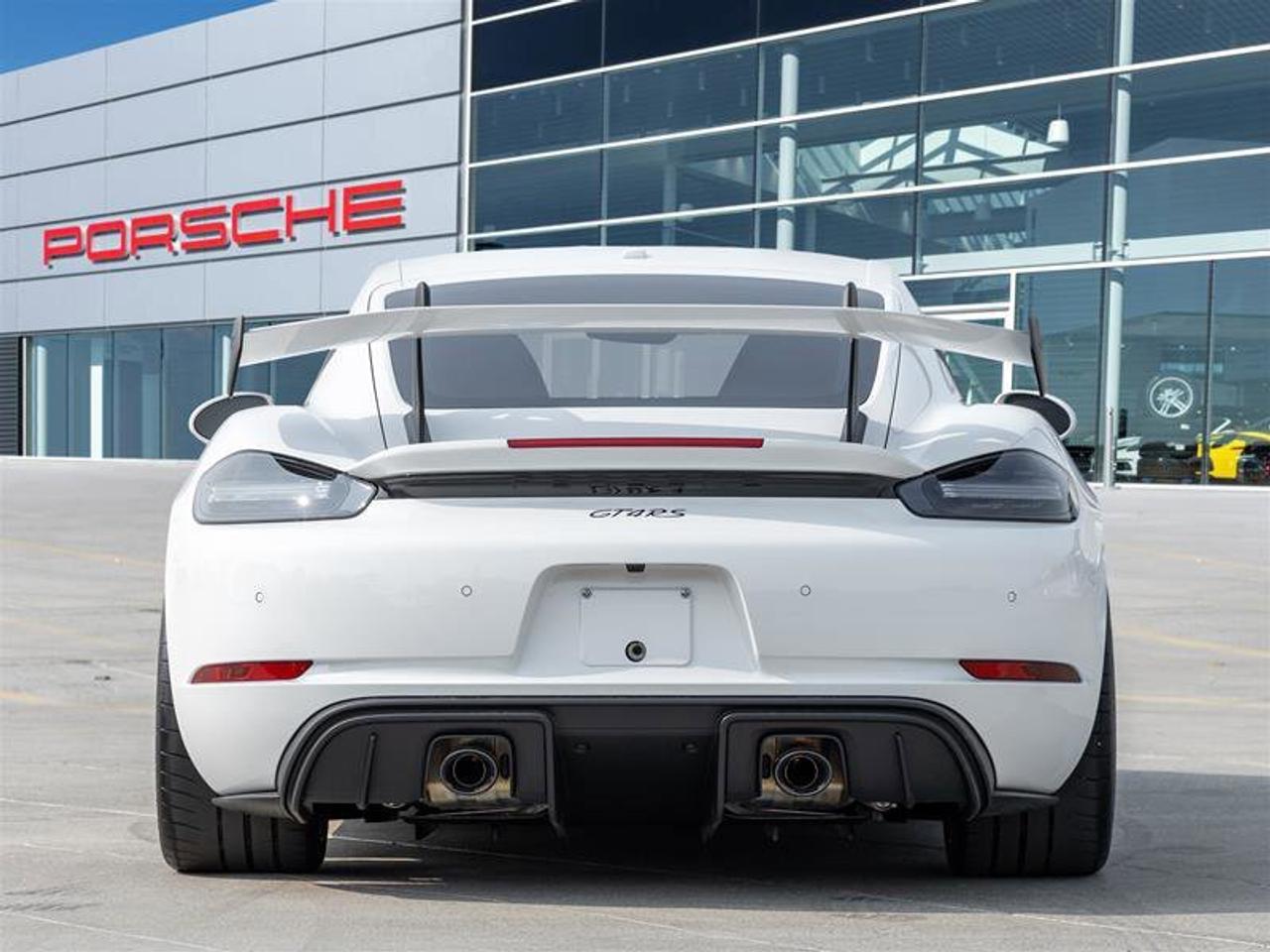 2025 Porsche 718 Cayman GT4 RS Coupe Front Axle Lift System PCCB Extended Photo