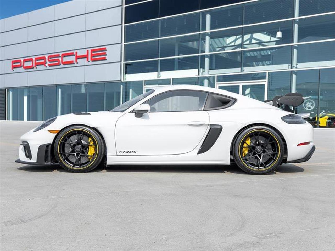 2025 Porsche 718 Cayman GT4 RS Coupe Front Axle Lift System PCCB Extended Photo