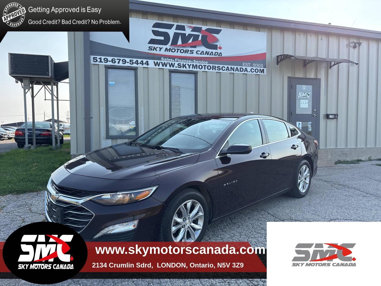 2021 Chevrolet Malibu LT, Apple Carplay! Photo0